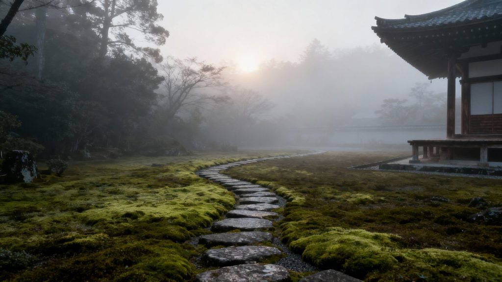 Echoes in Stone and Mist: Kyoto's Timeless Journey Through Soul and Silence