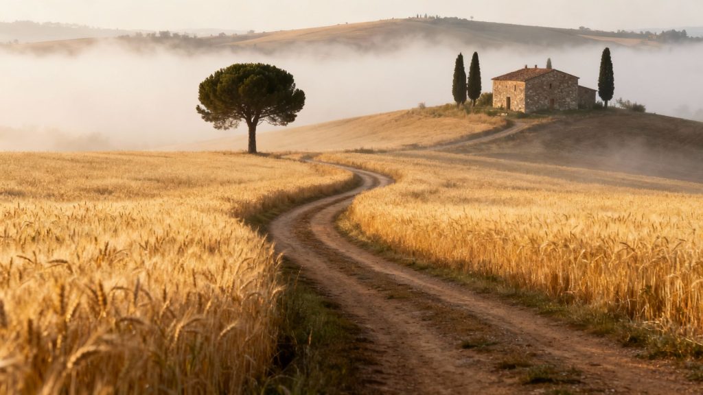 Where Time Paints with Sunlight: Tuscany's Living Canvas