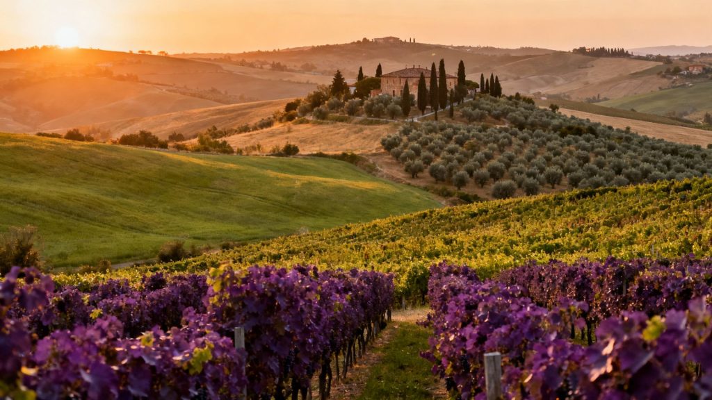 Echoes of Amber Light: Where Tuscan Hills Whisper Forgotten Summers to the Soul