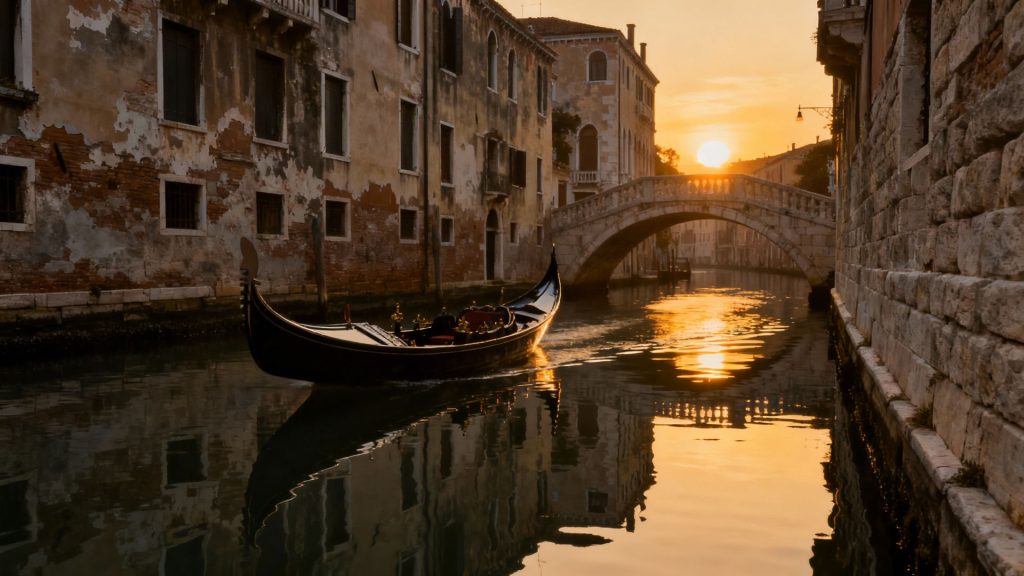 Gondola Glides and Stone Whispers: Venice's Eternal Dance with Time