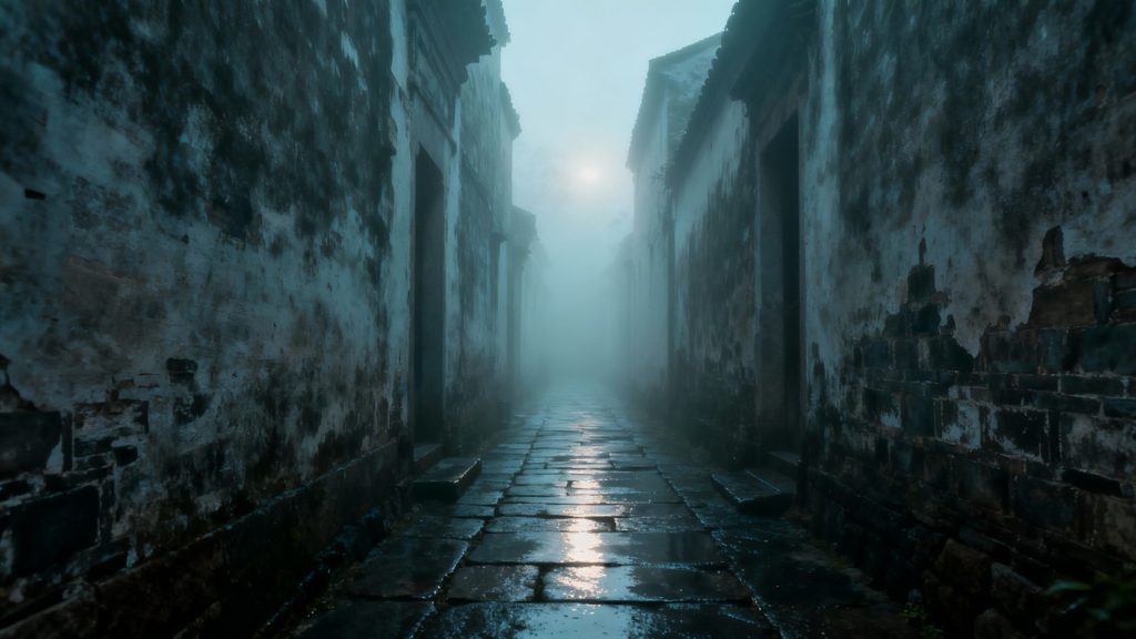 Whispers from the Alleyways: Where Morning Mist Holds Centuries of Footsteps