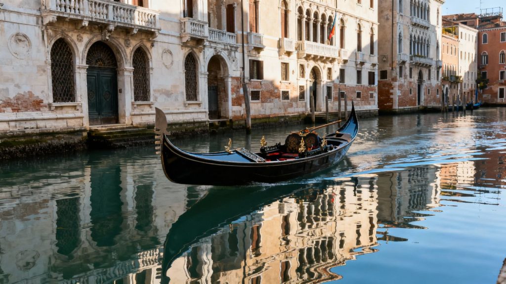 Gondolas Glide Through Liquid History: Venice's Timeless Canals Whisper to the Soul