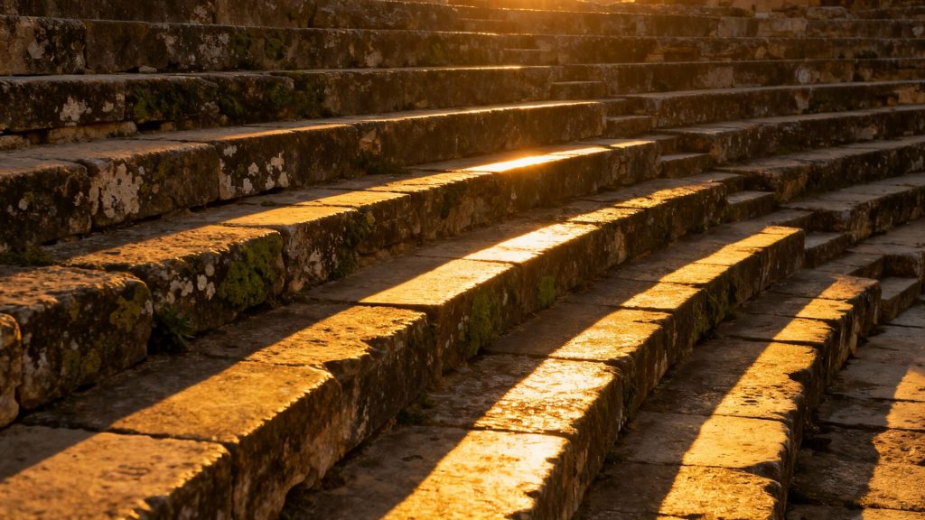 Where Golden Light Dances on Ancient Stones: A Journey Through Time