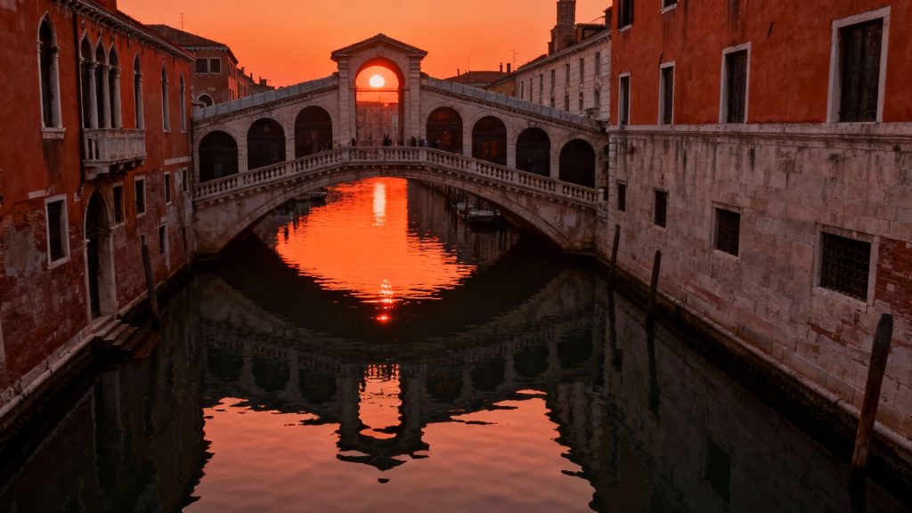 Where Water Whispers Time: Venice's Canals Cradling Centuries in Liquid Light