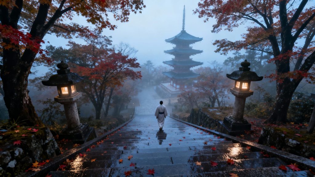 Whispers of Stillness: A Pilgrimage Through Kyoto's Timeless Embrace