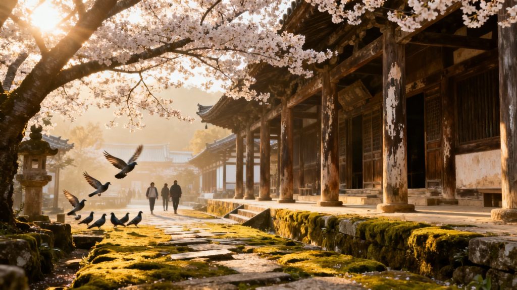 In the Shadow of Blossoms: Kyoto's Journey Through Centuries of Serenity